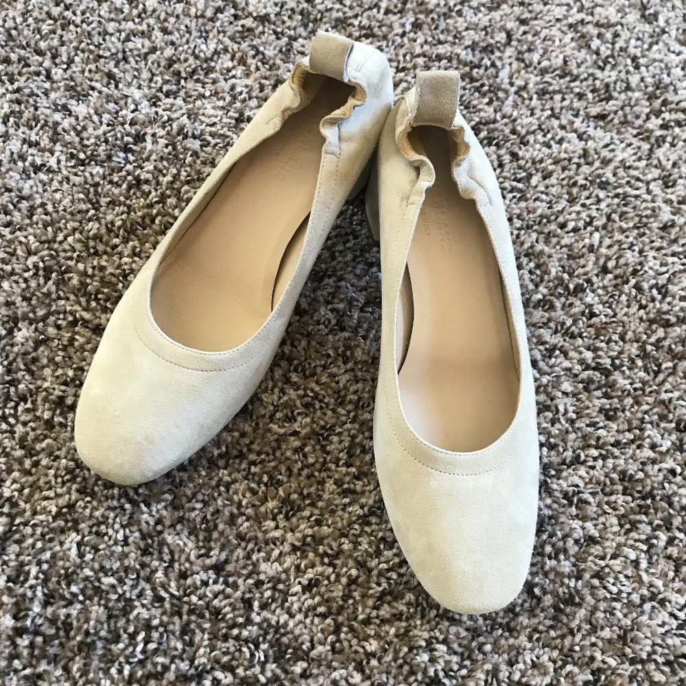 Everlane The Day heel, suede